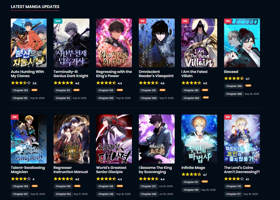 ManhuaFast safe legal fast comic reader platform